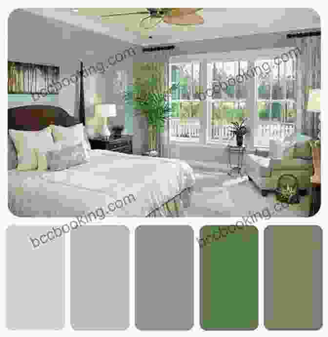 A Bedroom With A Calming Blue And Green Color Palette A Colorful Home: Create Lively Palettes For Every Room