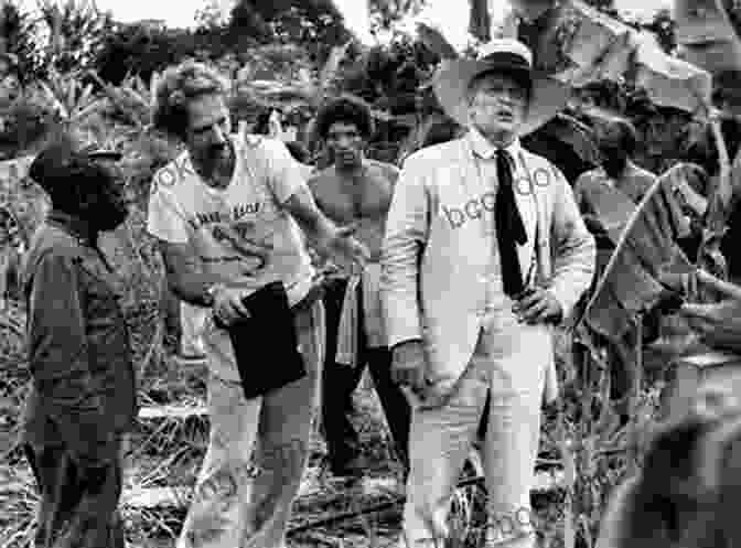 A Black And White Photo Of Werner Herzog And Klaus Kinski On The Set Of Fitzcarraldo Conquest Of The Useless: Reflections From The Making Of Fitzcarraldo