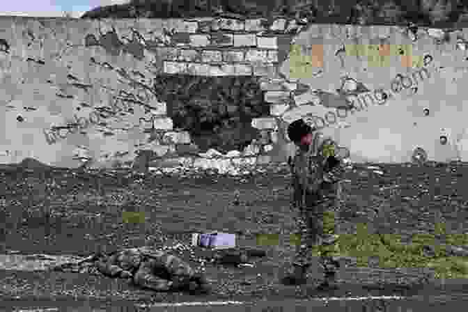 A Historical Photograph Depicting The Aftermath Of The Nagorno Karabakh Conflict. Georgia Diary: A Chronicle Of War And Political Chaos In The Post Soviet Caucasus