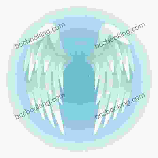 A Pair Of Ethereal Angel Wings, Symbolizing The Divine Presence That Guides And Protects The Touch Of An Angel