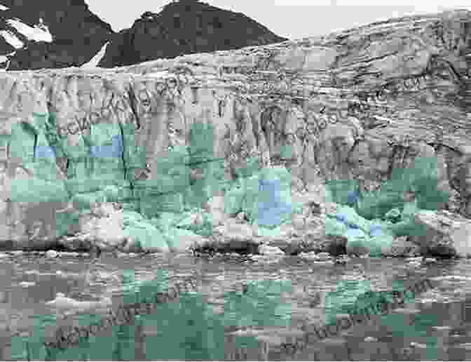 A Panoramic View Of Greenland's Majestic Glaciers, Their Blue Tinged Ice Formations Reaching Towards The Sky 1940 Arctic Lights Desmond Holdridge Travel : Exploration Greenland