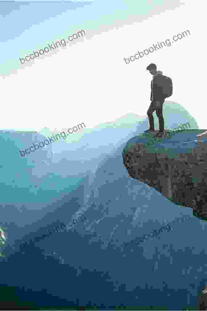 A Person Confidently Standing On A Cliff's Edge, Symbolizing The Act Of Overcoming Fear And Doubt How To Stop Acting: A Renown Acting Coach Shares His Revolutionary Approach To Landing Roles Developing Them And Keeping Them Alive