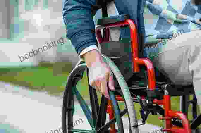 A Photo Of A Person With A Disability Overcoming A Challenge With A Determined Expression The Edge Of Impaired Abilities