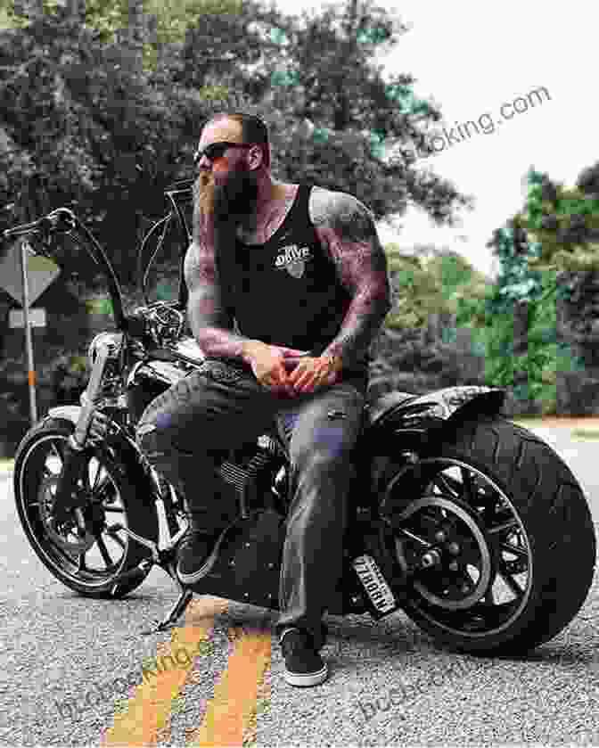 A Rugged Biker With Tattoos And A Beard, Wearing A Leather Vest And Sitting On A Motorcycle Leo (Savage Kings MC South Carolina 12)