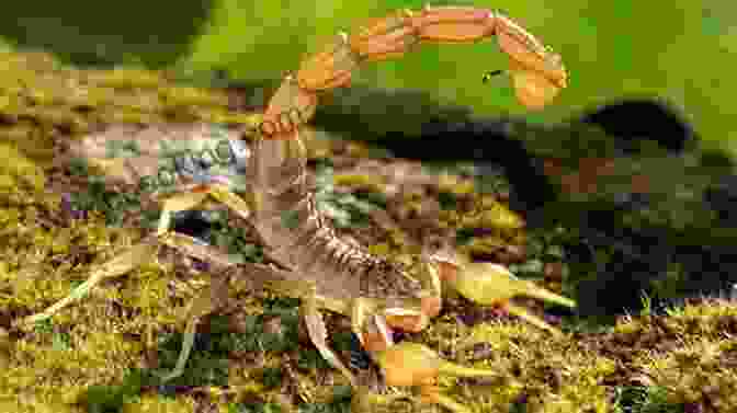 A Scorpion Prepares To Sting A Mouse With Its Venomous Tail Deathstalker Scorpion Vs Funnel Web Spider: Attack Of The Arachnids (Epic Animal Matchups)