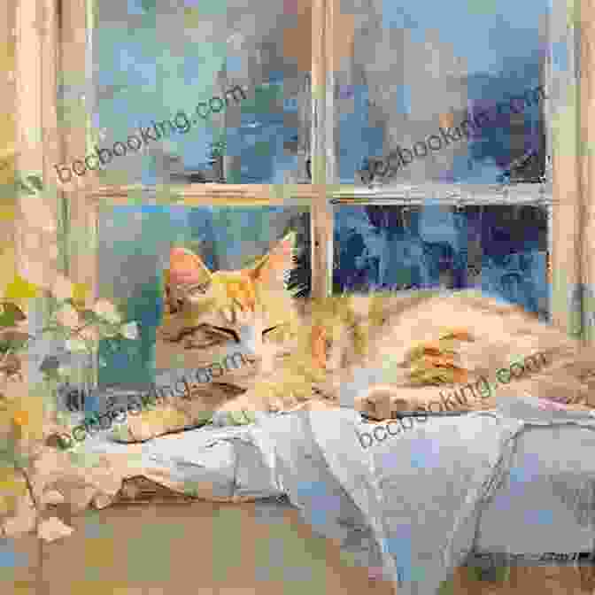 A Serene Cat Sleeping Peacefully In A Sunlit Window Soul Cats: How Our Feline Friends Teach Us To Live From The Heart