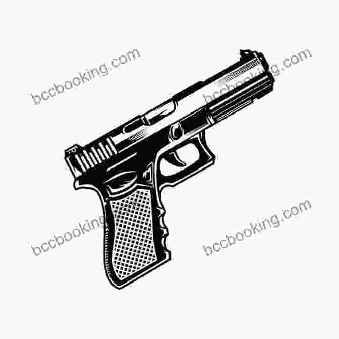 A Sleek, Black Handgun On A White Background Of Glock: A Comprehensive Guide To America S Most Popular Handgun
