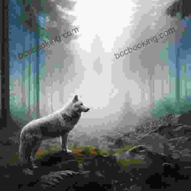 A Solitary Wolf Striding Gracefully Through A Dense Forest Wolf S Message Suzanne Giesemann