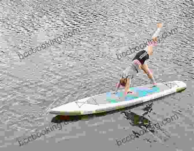 A Stand Up Paddler Performing SUP Specific Fitness Exercises How To Increase Your Stand Up Paddling Performance