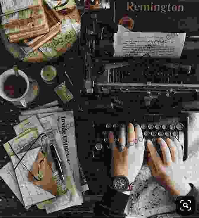 A Writer Typing On A Typewriter, Surrounded By Piles Of Books And A Black Cat Black Cat Weekly #35 Sloan De Forest