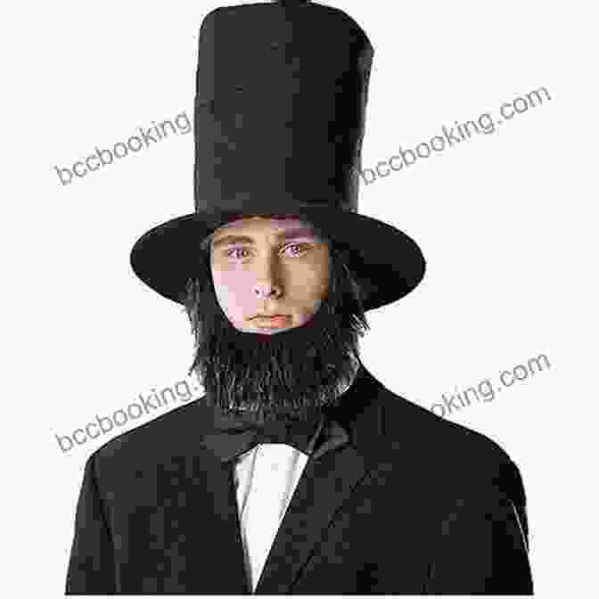Abraham Lincoln With Top Hat And Beard, Holding A Book Amazing Americans: Abraham Lincoln (Social Studies Readers : Content And Literacy)