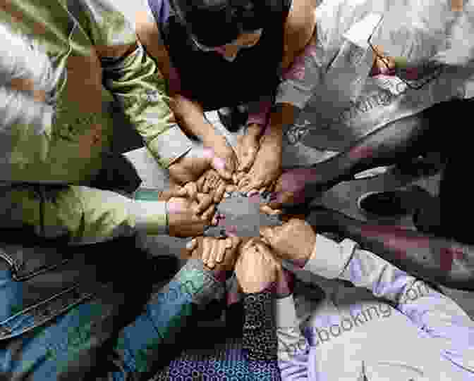 An Image Of A Group Of People Holding Hands, Looking At Each Other With Love And Understanding How To Become Strong Enough To Love: Creating Loving Relationships Through The Six Step Pathway Of Inner Bonding