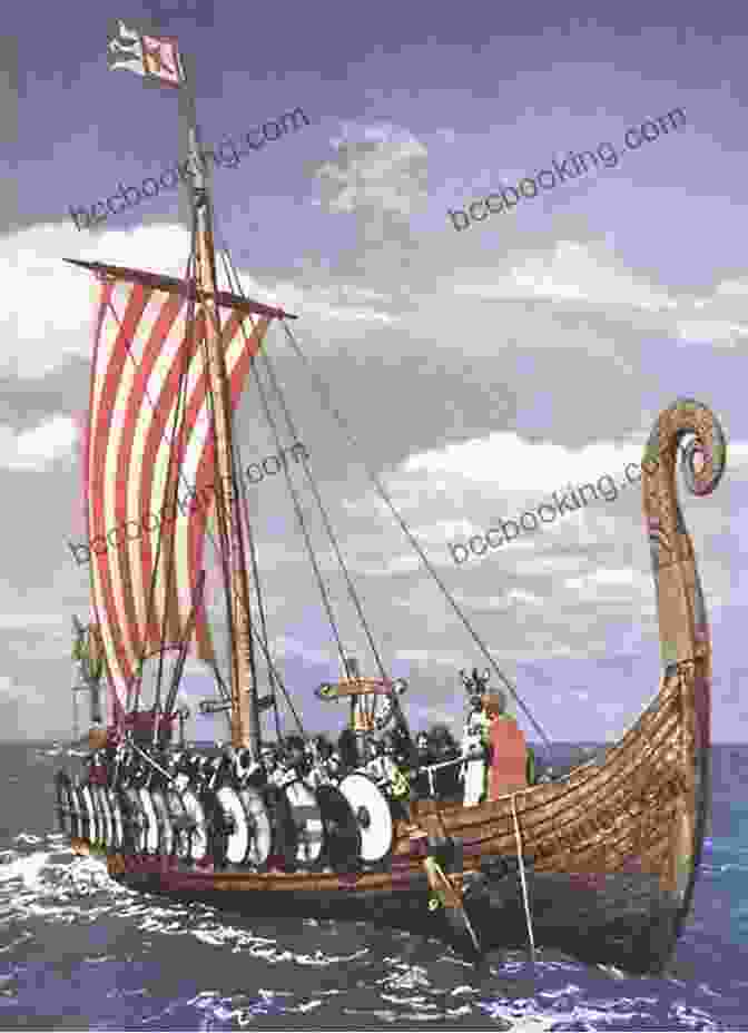 An Image Of Viking Ships Sailing, Highlighting The Impact Of Norse Mythology On Viking Culture. True And Untrue And Other Norse Tales Illustrated By Frederick T Chapman