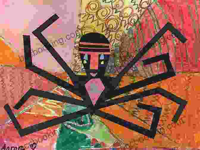 Anansi The Spider Weaving His Web, A Symbol Of Jamaican Storytelling ANANCY And The MAGIC YAMPI: A Jamaican Tale With West African Roots