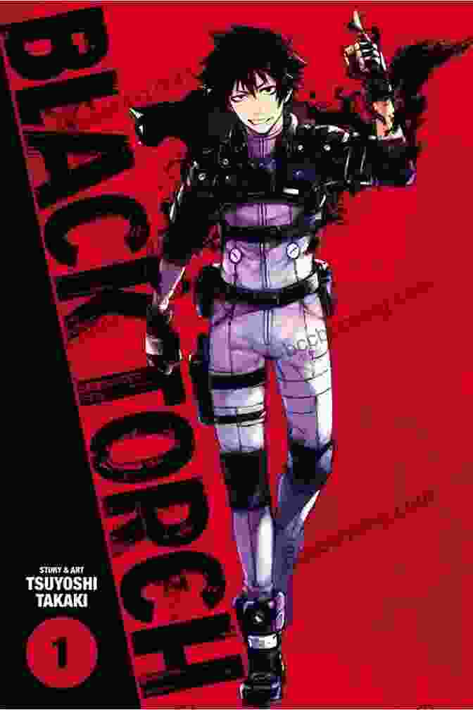 Black Torch Vol Tsuyoshi Takaki Book Cover, Featuring A Mysterious Figure Holding A Torch In A Futuristic Setting Black Torch Vol 2 Tsuyoshi Takaki