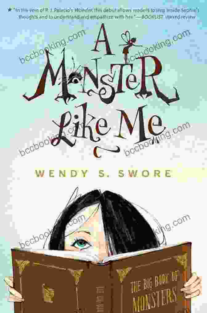Book Cover Of 'Monster Like Me' By Wendy Swore, Featuring A Close Up Of A Young Woman's Face, Her Eyes Glowing With Determination And A Hint Of Vulnerability. A Monster Like Me Wendy S Swore
