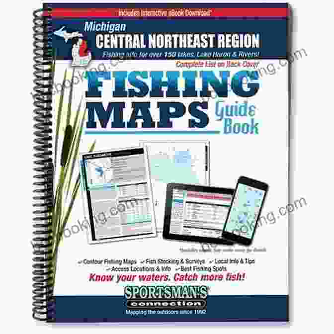 Central Northeast Michigan Fishing Map Guide