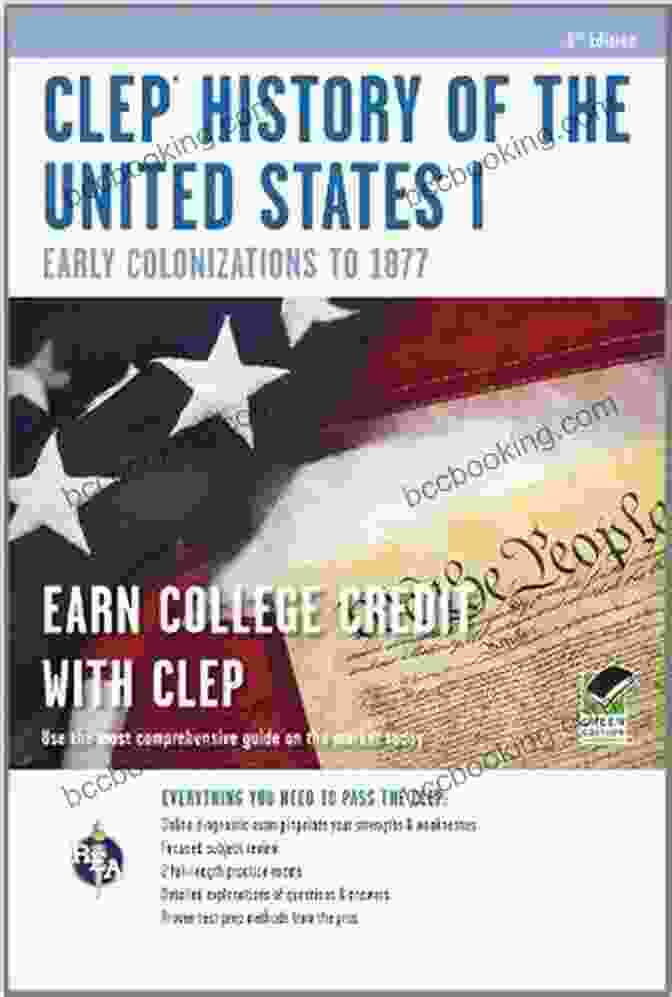 CLEP History Of The United States Online Practice Exams 6th Ed Cover CLEP History Of The United States I W/Online Practice Exams 6th Ed (CLEP Test Preparation)