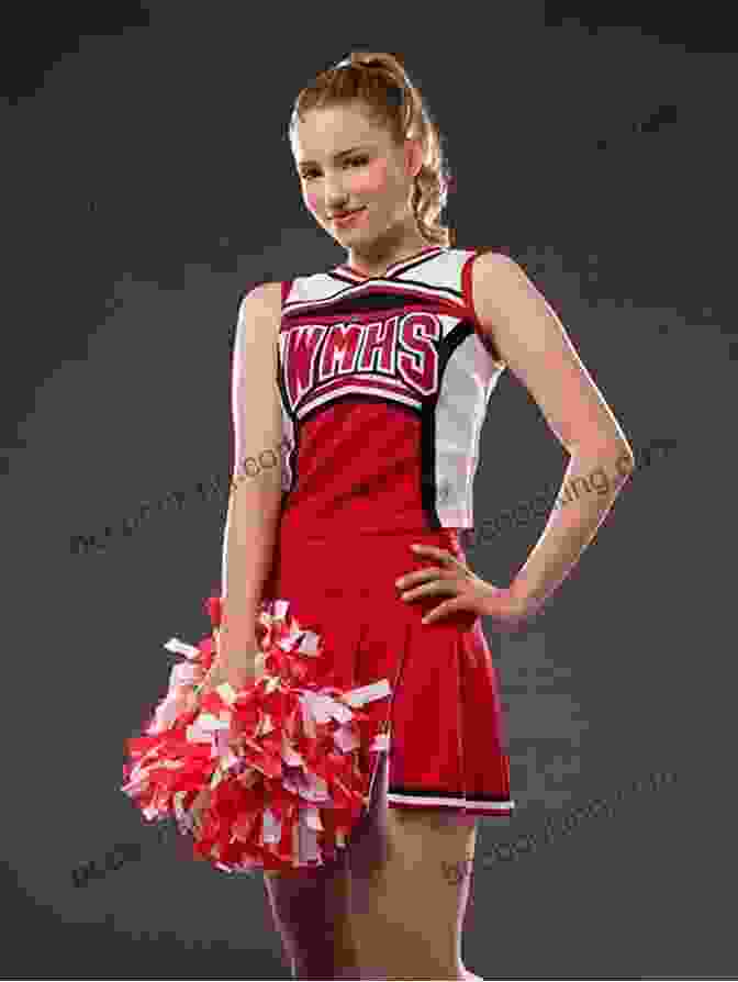 Dianna Agron, The All American Cheerleader Of Glee, Posing In A Cheerleading Uniform FAME: The Cast Of Glee #2