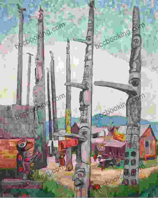 Emily Carr's Painting Of A Totem Pole The Art Room: Drawing And Painting With Emily Carr