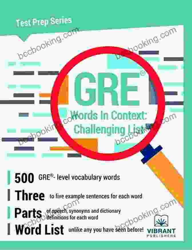 GRE Words In Context Book Cover GRE Words In Context The Complete List (Test Prep)