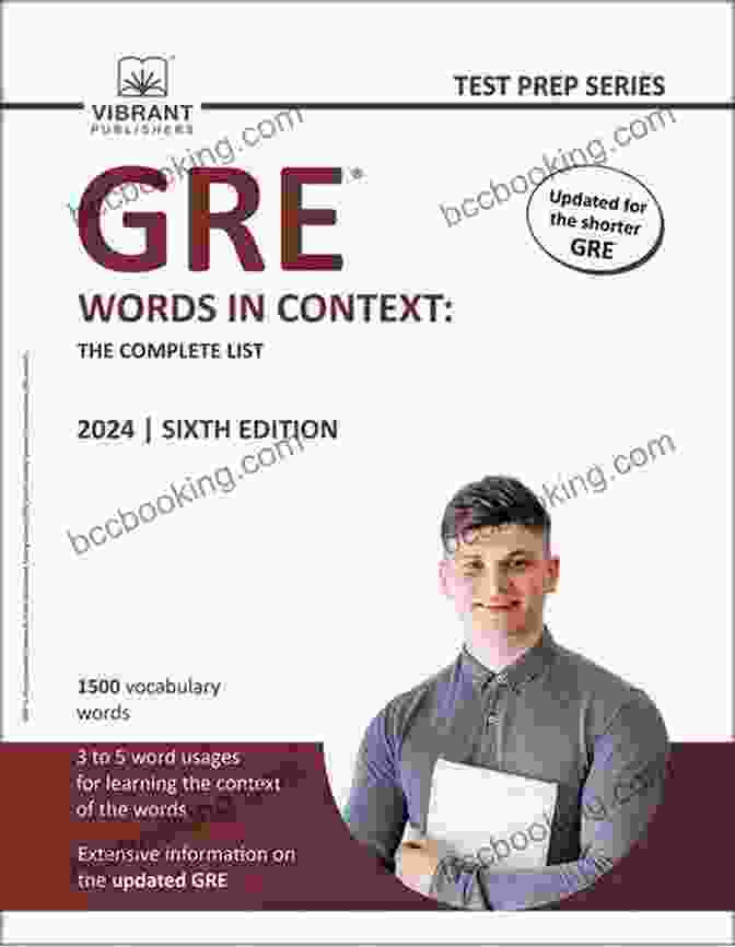 GRE Words In Context: List Test Prep Book Cover GRE Words In Context: List 1 (Test Prep)