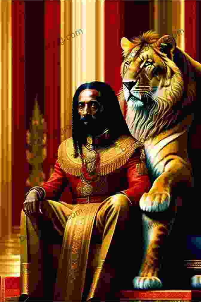 Haile Selassie I Sitting On His Throne African Icons: Ten People Who Shaped History