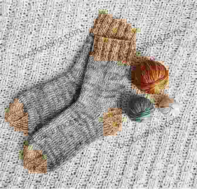 Image Of A Pair Of Cozy Knitted Socks Knitted Golf Club Covers: A Whole Bag Full Of Projects To Knit