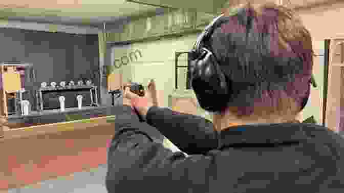 Man Shooting A Revolver At A Shooting Range The Gun Digest Of The Revolver