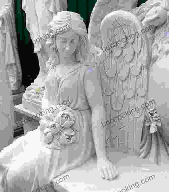 Marble Angels Adorning A Grave In Calvary Cemetery Calvary Cemetery: The Unauthorized Guide