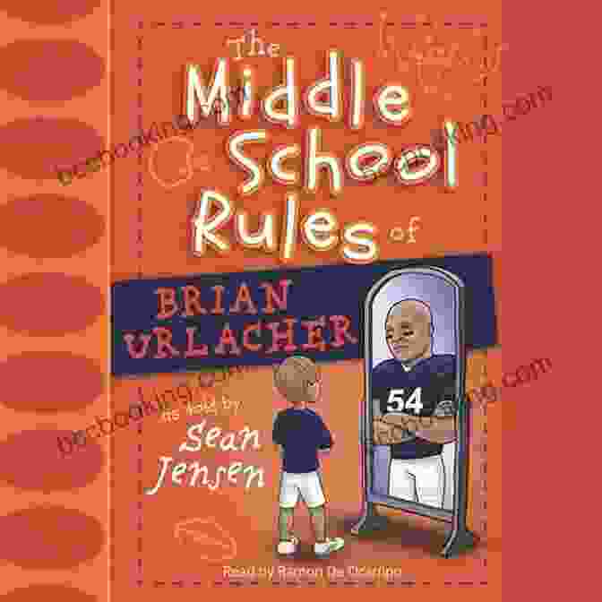 Middle School Rules Of Brian Urlacher Book Cover Middle School Rules Of Brian Urlacher