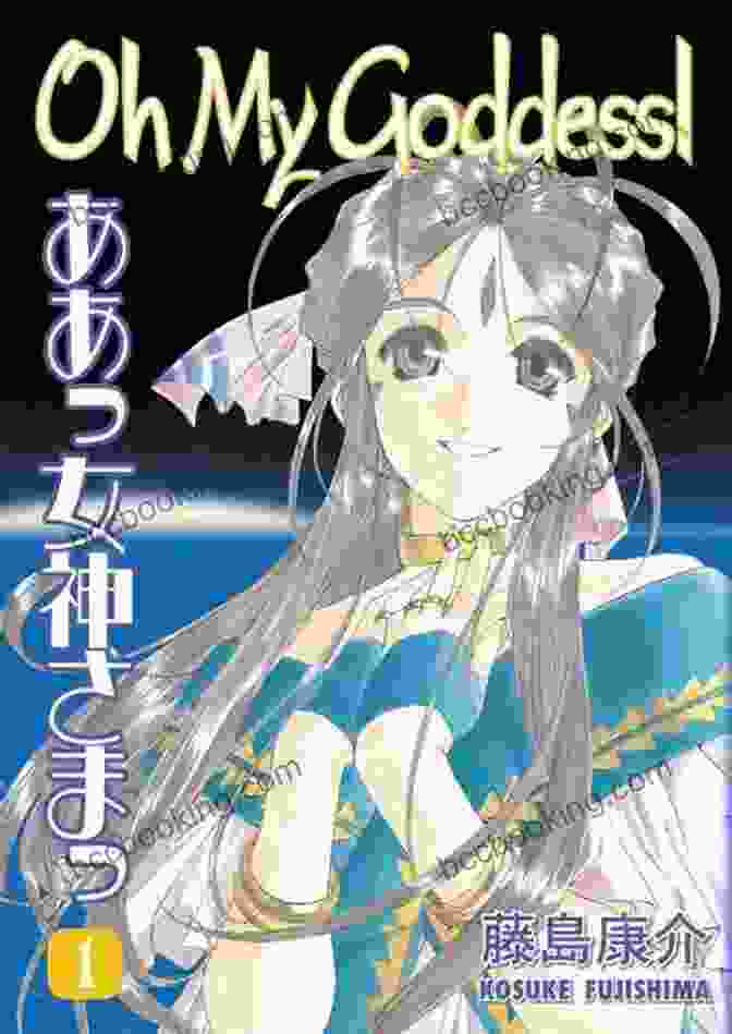 Oh My Goddess! Volume 1 Cover Art By Kosuke Fujishima, Featuring Belldandy, Keiichi, And Skuld Oh My Goddess Volume 1 Kosuke Fujishima