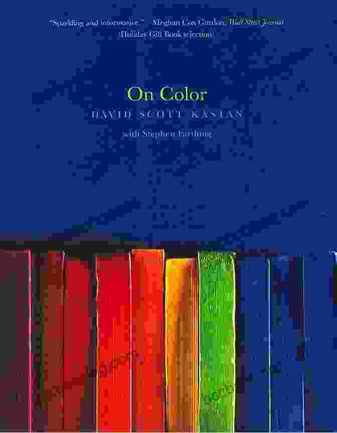 On Color Book Cover By Stephen Farthing, Showcasing A Vibrant Abstract Painting On Color Stephen Farthing