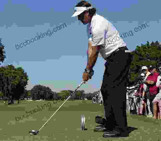 Phil Mickelson In A Powerful Swing, Capturing His Intensity And Determination Phil Mickelson Book: The Biography Of Phil Mickelson
