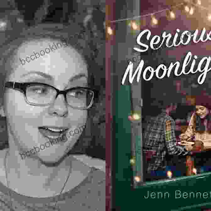 Portrait Of Author Jenn Bennett, A Young Woman With Short, Dark Hair And Glasses Starry Eyes Jenn Bennett