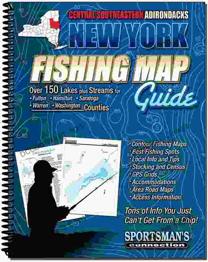 Sacandaga River, Adirondacks Central Southeastern Adirondacks New York Fishing Map Guide