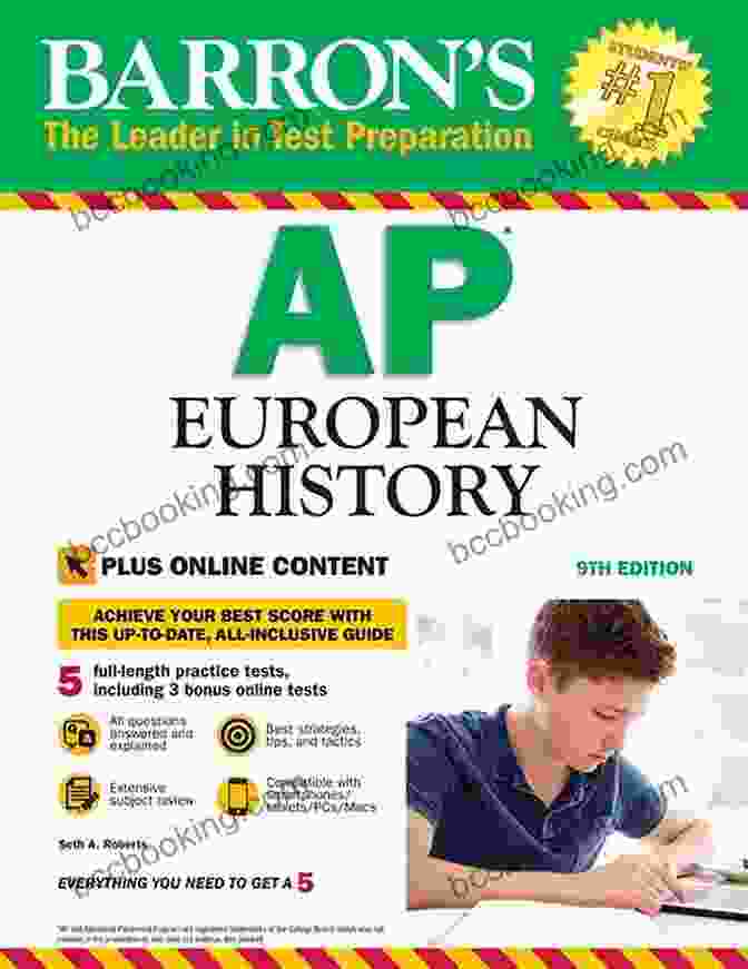 Steps To AP European History 2024 Book Cover 5 Steps To A 5: AP European History 2024
