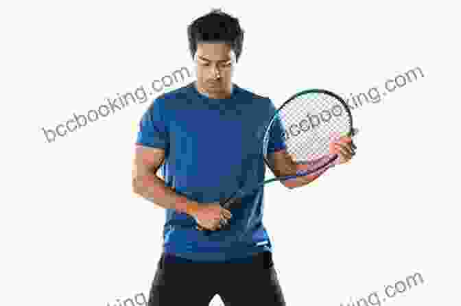 Tennis Player With Determined Expression, Symbolizing The Importance Of Mindset In Success The Tennis Commandments: Winning At Amateur Tennis And The Parallels To Winning At Life