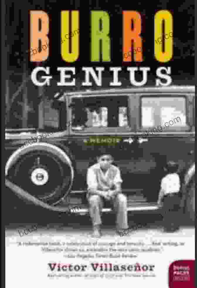 The Burro Genius: A Memoir By Victor Villasenor, Depicting A Young Boy And His Loyal Burro Against A Desert Backdrop Burro Genius: A Memoir Victor Villasenor