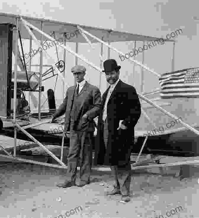 The Wright Brothers, Orville And Wilbur, Standing Next To Their Airplane In Kitty Hawk, North Carolina Must Fly (Mad Myths 4)