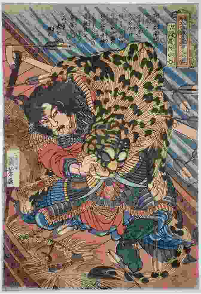 Warrior Print By Utagawa Kuniyoshi Depicting Warriors In Battle 342 Color Paintings Of Utagawa Kuniyoshi Japanese Ukiyo E Painter And Printmaker (January 1 1797 April 14 1862)