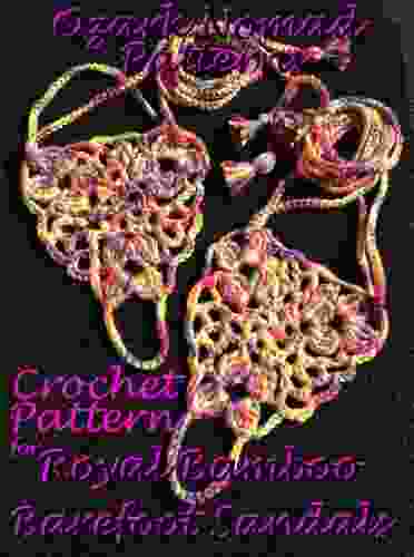 Crochet Pattern For Royal Bamboo Barefoot Sandals