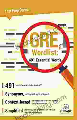 GRE Word List: 491 Essential Words (Test Prep)